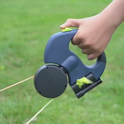 Guinzaglio Retrattile Automatico a Doppia Estremità